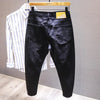 New White Jeans Men All-Match Fashion Ripped Hole pants