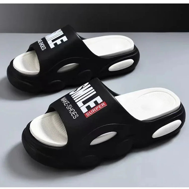 Men Thick Sole Summer Beach Slippers