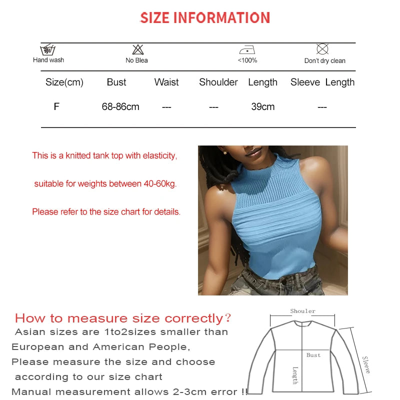 Women Hollow Out Knit Tank Tops Solid off Shoulder Crop Top Stripes Casual Camis Top Women 2024 Spring Summer