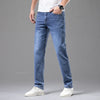 Summer Thin Men's Elastic Cotton Jeans pants