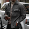 New American Casual Retro Button-Down Cargo Jacket