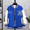 Loose-Fit Men's Baseball Jacket 