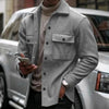 New American Casual Retro Button-Down Cargo Jacket