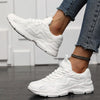 Women's Breathable Mesh Sneakers, Casual Lace-up Shoes 