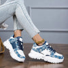 Women’s Low Top Color-Block Breathable Mesh Sneakers