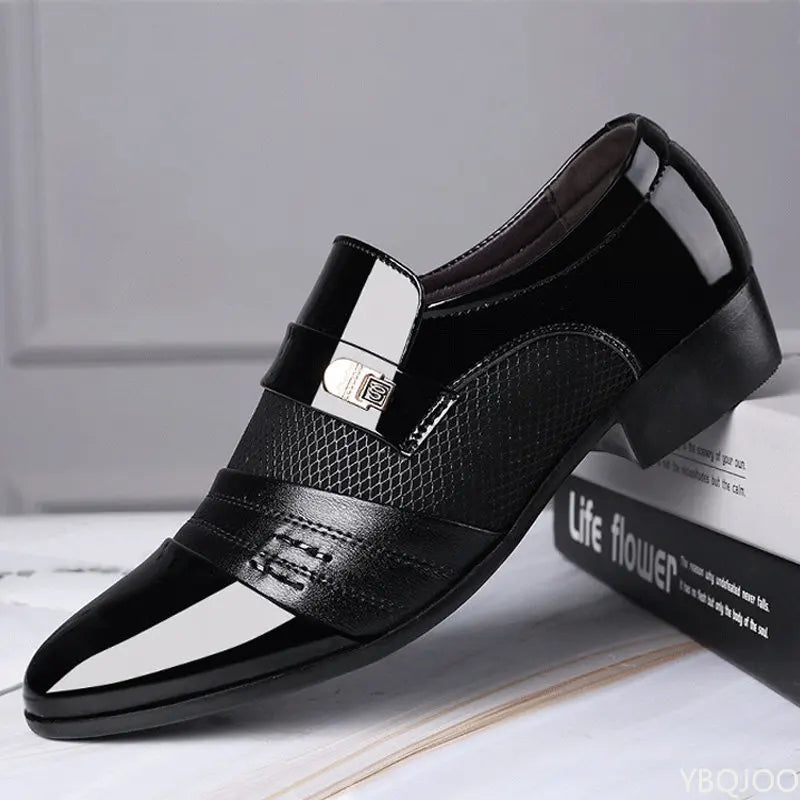 Men's New Classic Leather Suits Shoes 