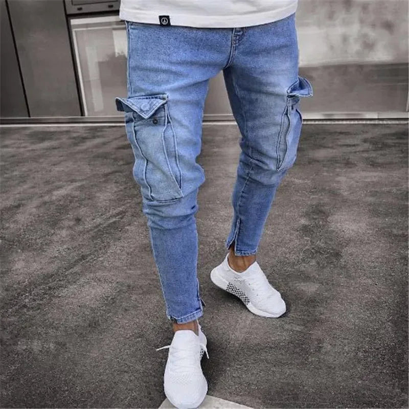 Spring New Hot Sale Stretch Men's Jeans pants