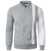 Men's Casual Long-Sleeved  zipper jacket