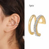 Delicate Zircon Cute Clip Earrings